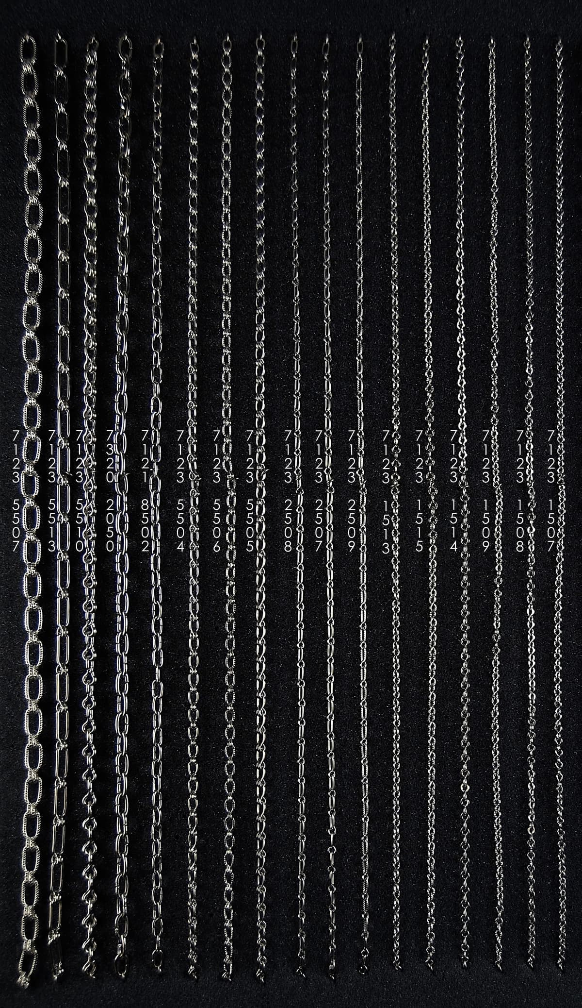 Spojovací materiály - 8 Typy řetízků.jpg