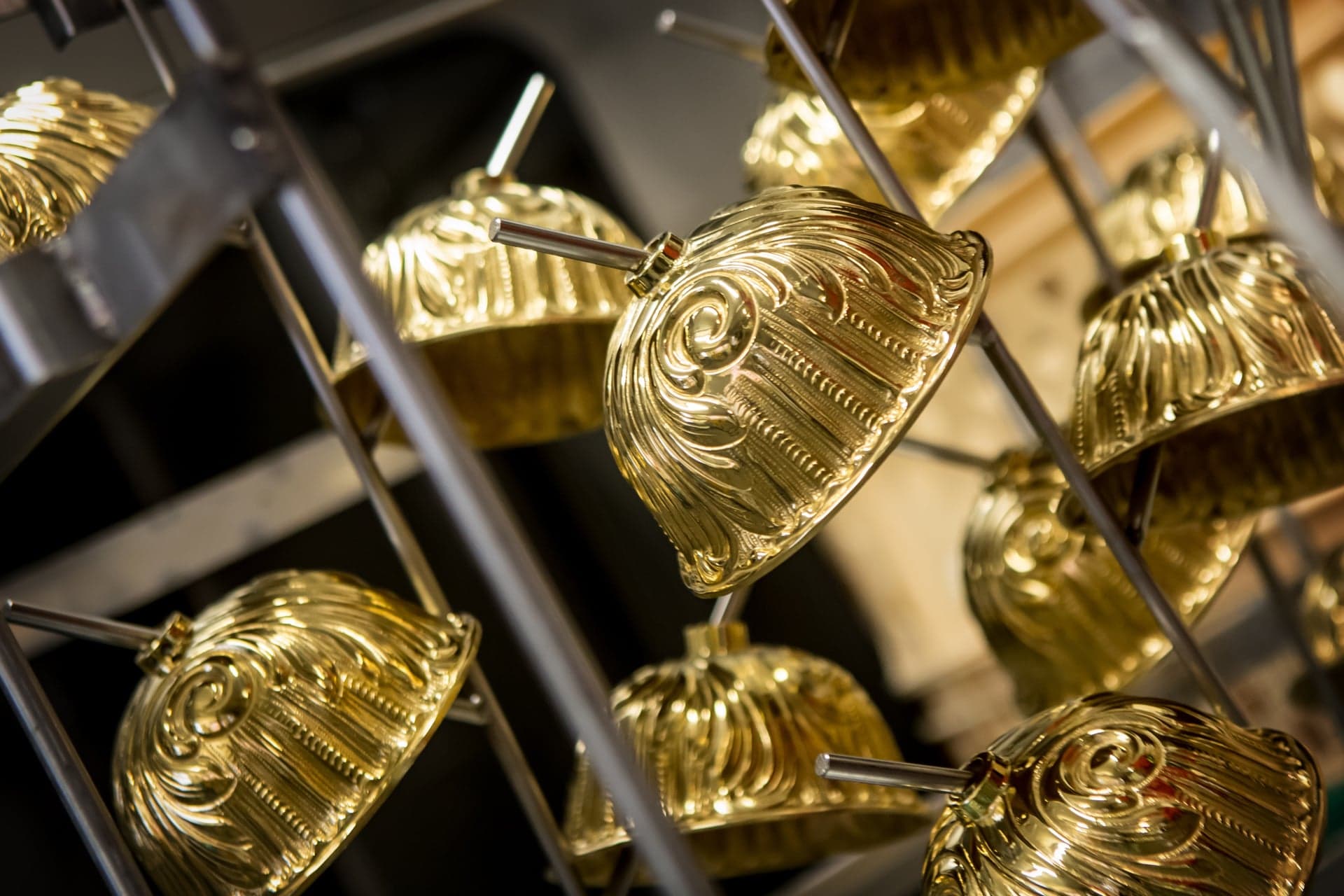 Lakování - 3 Díly po výjezdu z mycí linky.jpg